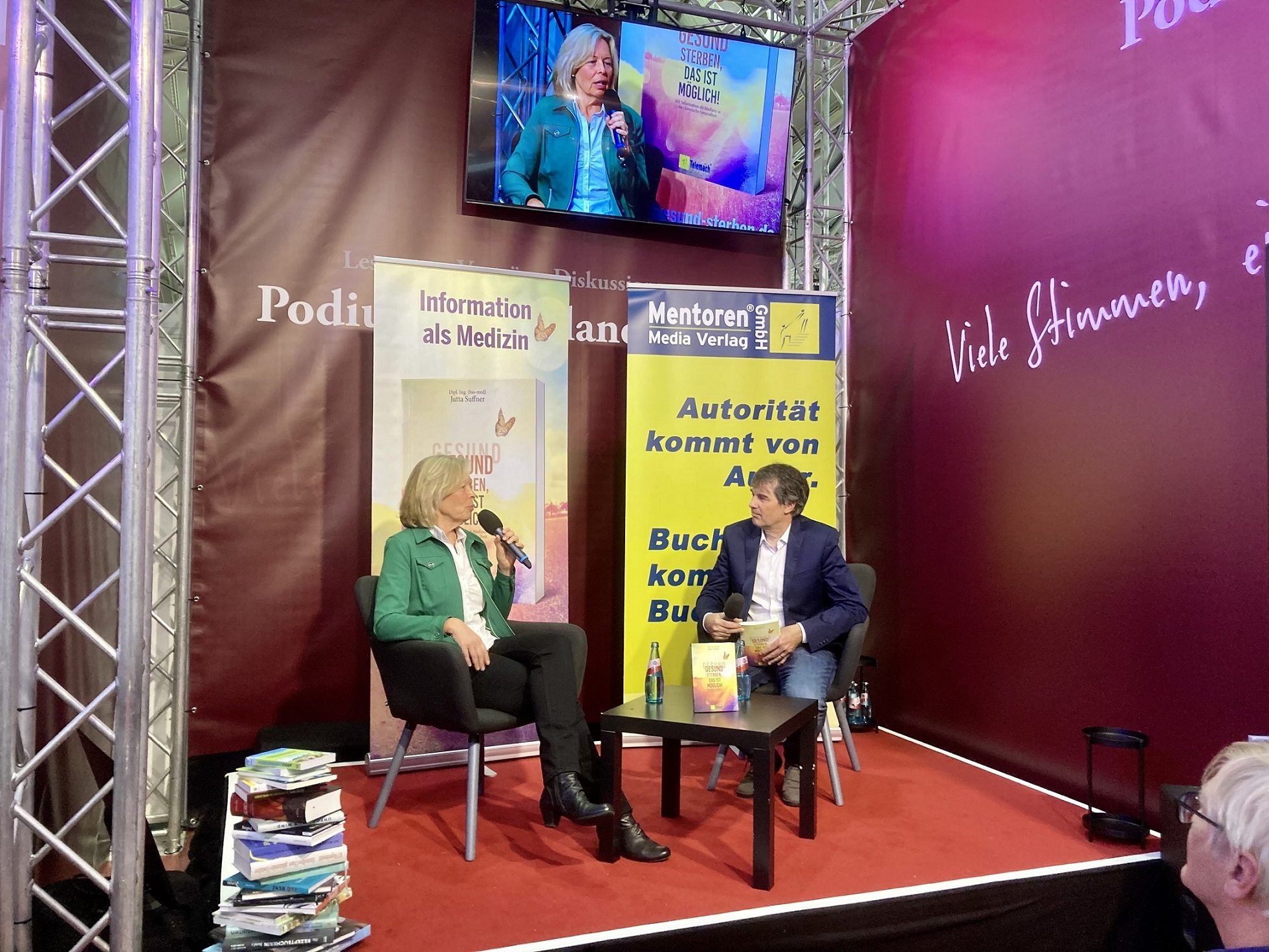 Erfolgreiche Premiere auf der Frankfurter Buchmesse