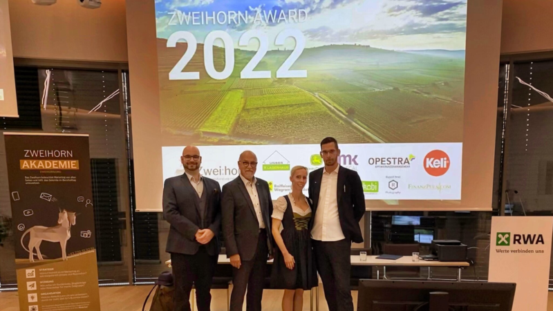 Zweihorn Award zeichnet Weingüter aus