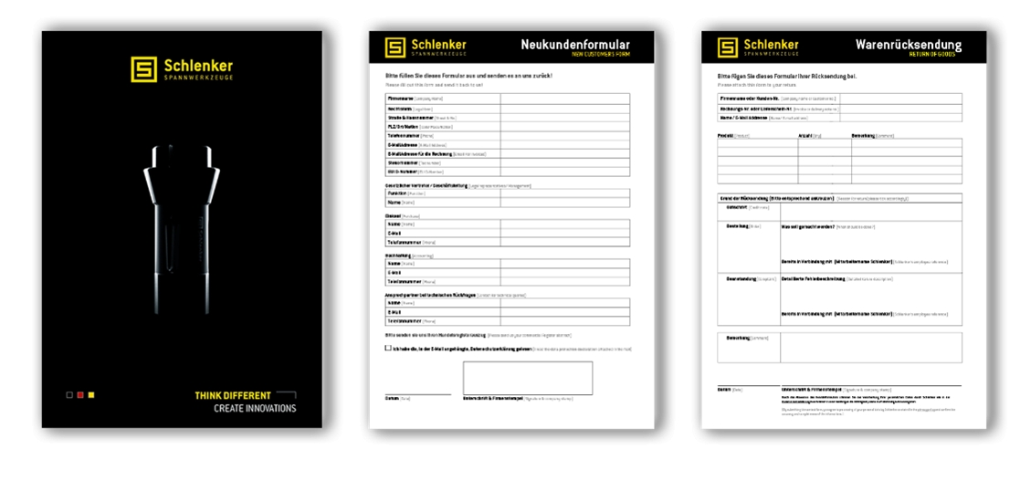 Schlenker Spannwerkzeuge – individual collet order in three steps