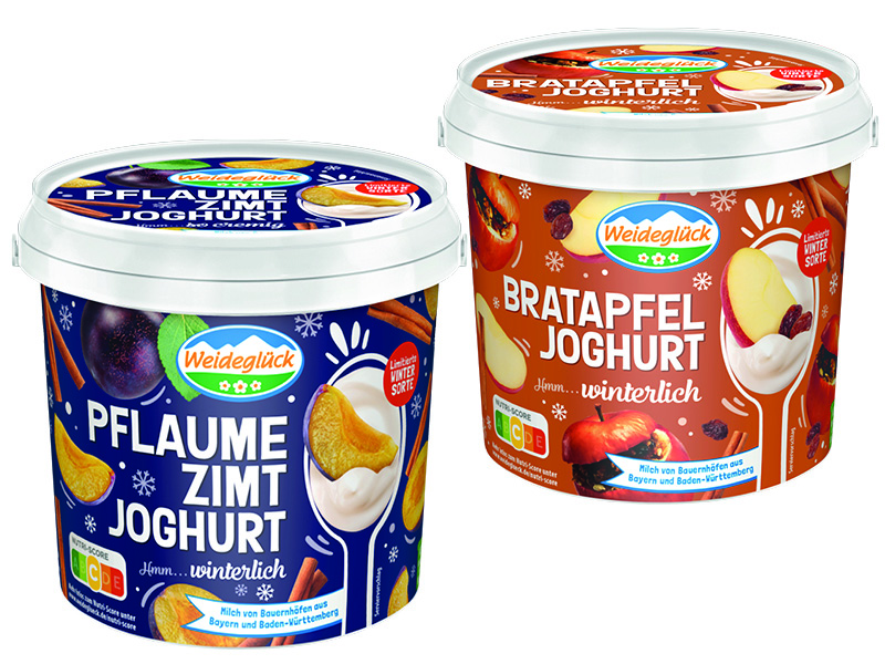 Winterliches Joghurt-Vergnügen