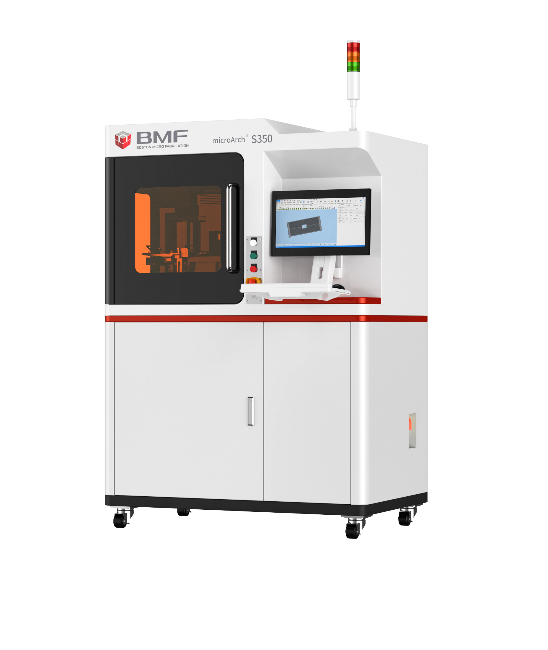 BMF enthüllt microArch S350: Mikro-3D-Drucker für höchsten Durchsatz