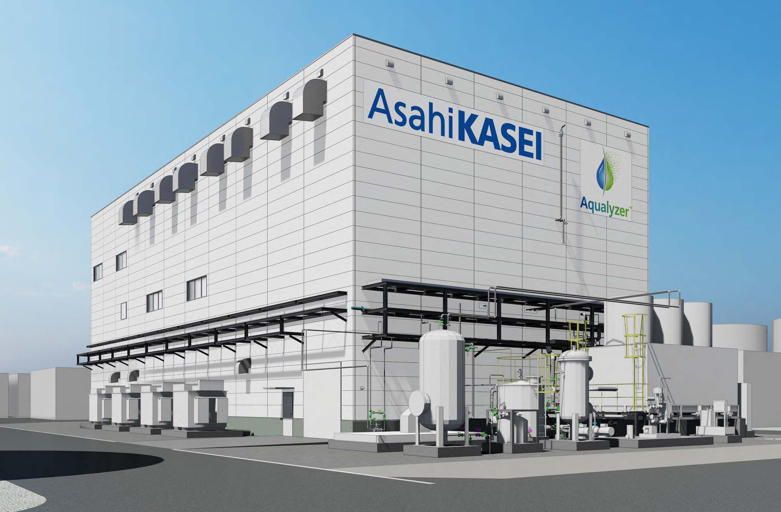 Asahi Kasei errichtet Pilotversuchsanlage für alkalische Wasserelektrolyse