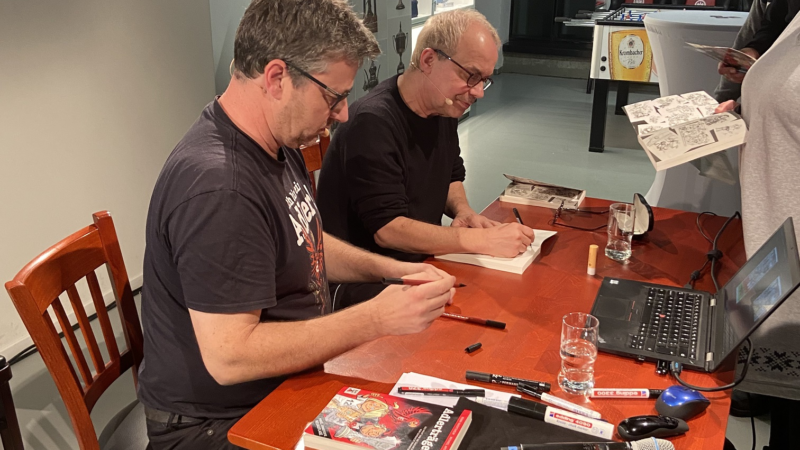 Premierenlesung im Eintracht Frankfurt Museum