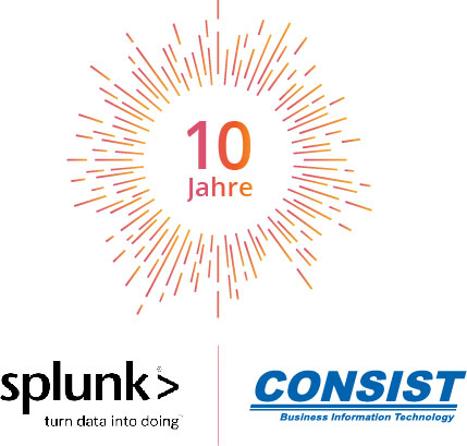 10 Jahre Technologiepartnerschaft von Splunk und Consist