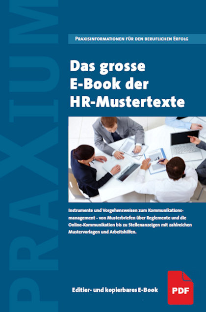 Das grosse E-Book der HR-Mustertexte