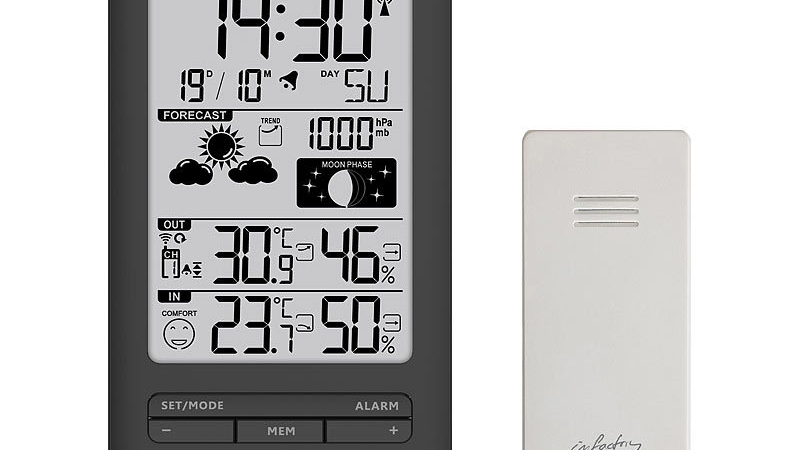 infactory Funk-Wetterstation FWS-170