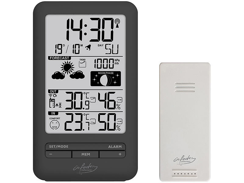 infactory Funk-Wetterstation FWS-170