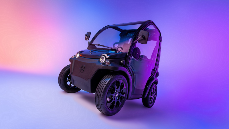 Der neue Biro – das weltweit kleinste 4-Rad-Elektro-Leichtfahrzeug in frischem Design