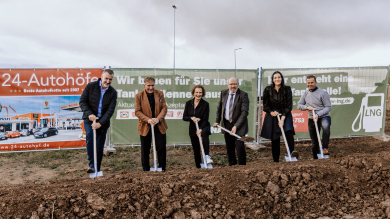 Knauber und 24-Autohöfe planen LNG-Tankstellen