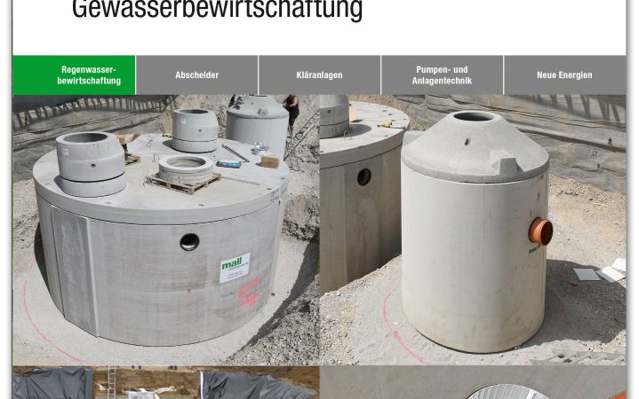 Mall liefert Lösungen für die Gewässerbewirtschaftung