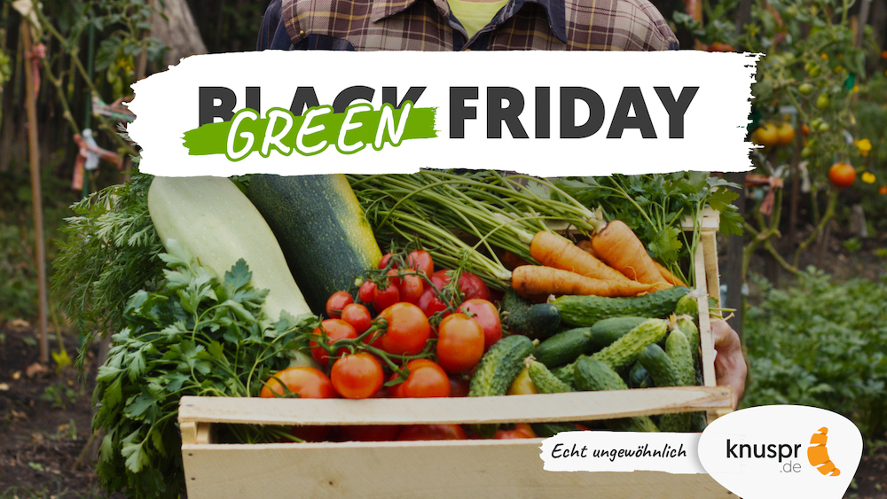 Knuspr macht aus Black Friday den verlängerten Green Friday