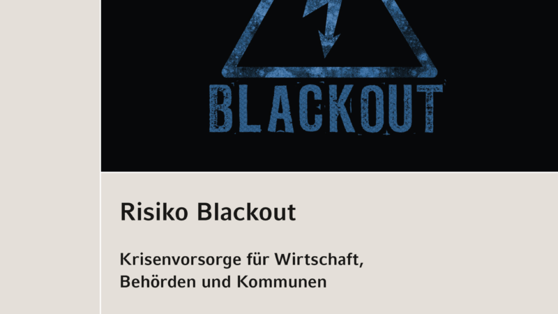 Risiko Blackout – Neuerscheinung