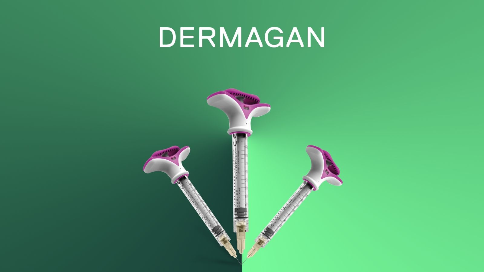 Dermagan® Ihr zuverlässiger Partner für Hyaluron Filler.