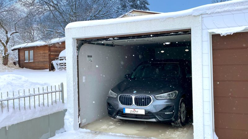 Die Garage für den Winter rüsten