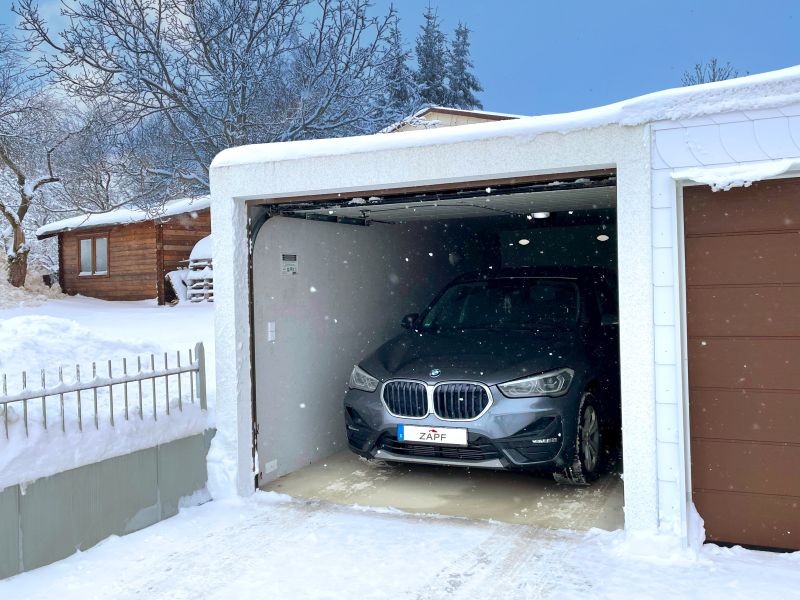 Die Garage für den Winter rüsten