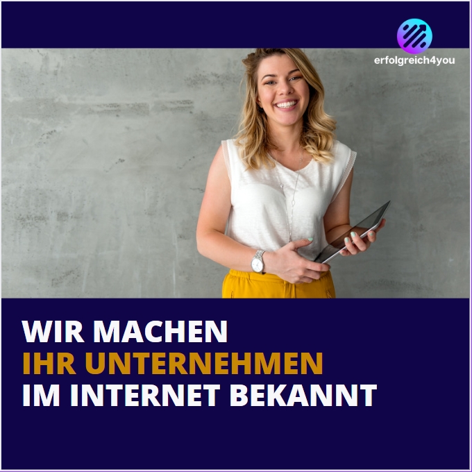 Wir machen Ihr Unternehmen im Internet bekannt