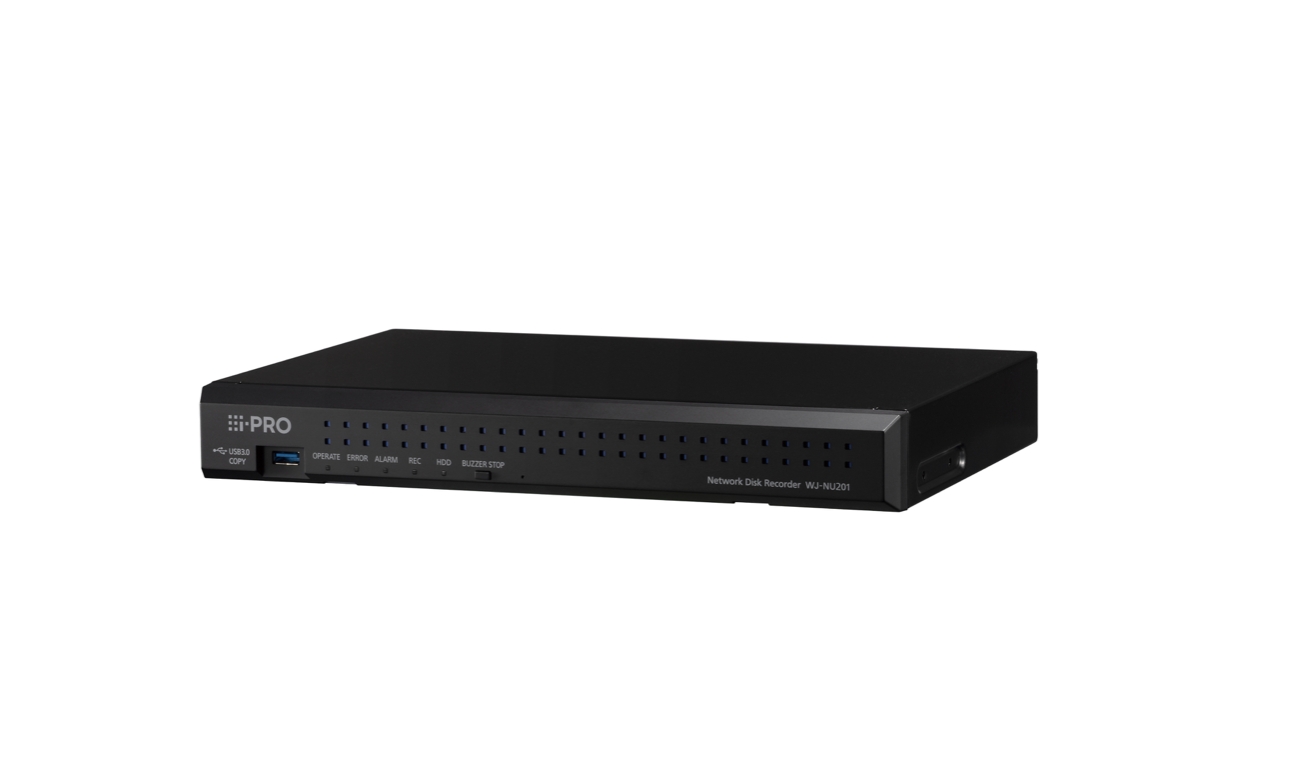 i-PRO präsentiert seine neue NVR NU-Serie, eine einfach installierbare All-in-one Aufzeichnungslösung