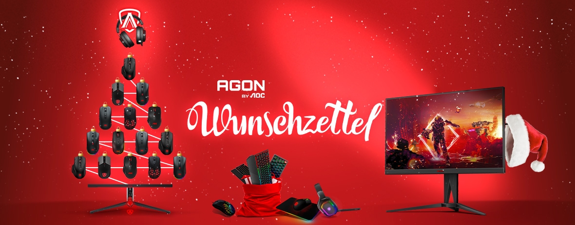 AGON by AOC präsentiert den Geschenke-Guide für Gamer