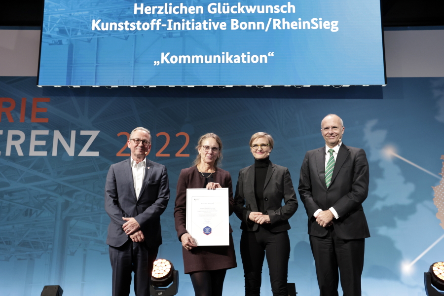 SC Lötters wird für Kommunikationskampagne der Kunststoff-Initiative Bonn/Rhein-Sieg ausgezeichnet