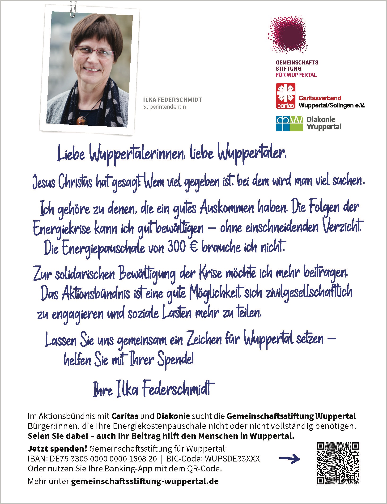 Energiespender gesucht