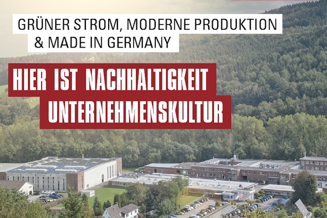 Nachhaltigkeit ist Teil der LUKAS-Unternehmenskultur