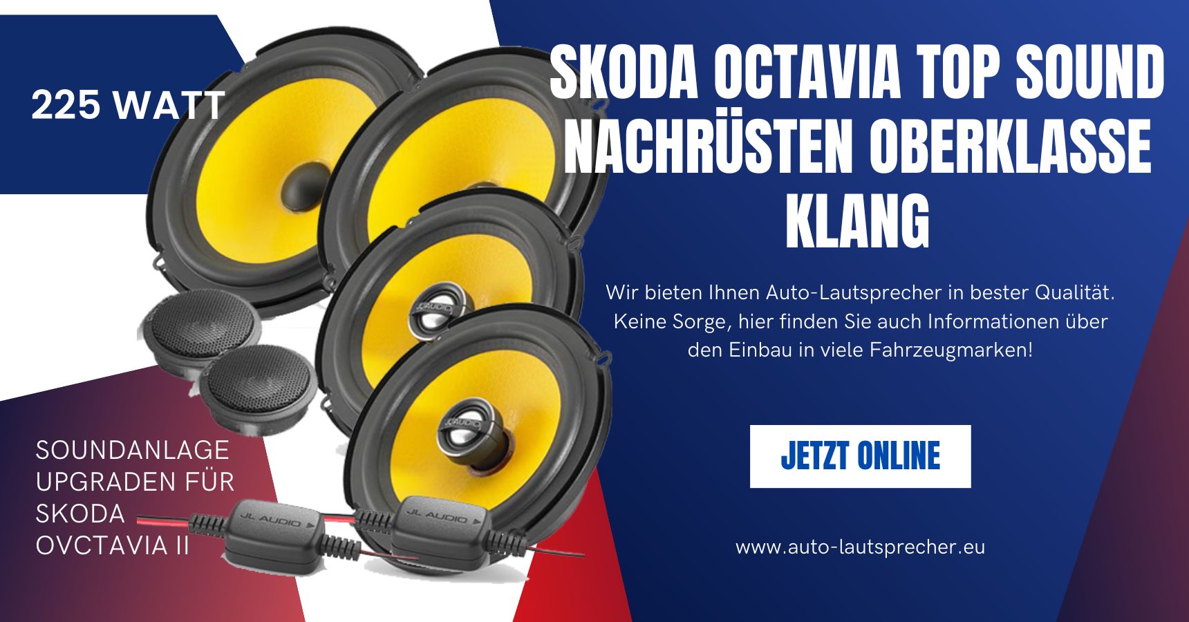 Skoda Octavia Soundsystem nachrüsten Oberklasse Upgrade