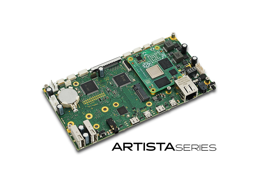 Artista M4 – new IIOT platform for high-resolution display applications with V-by-One