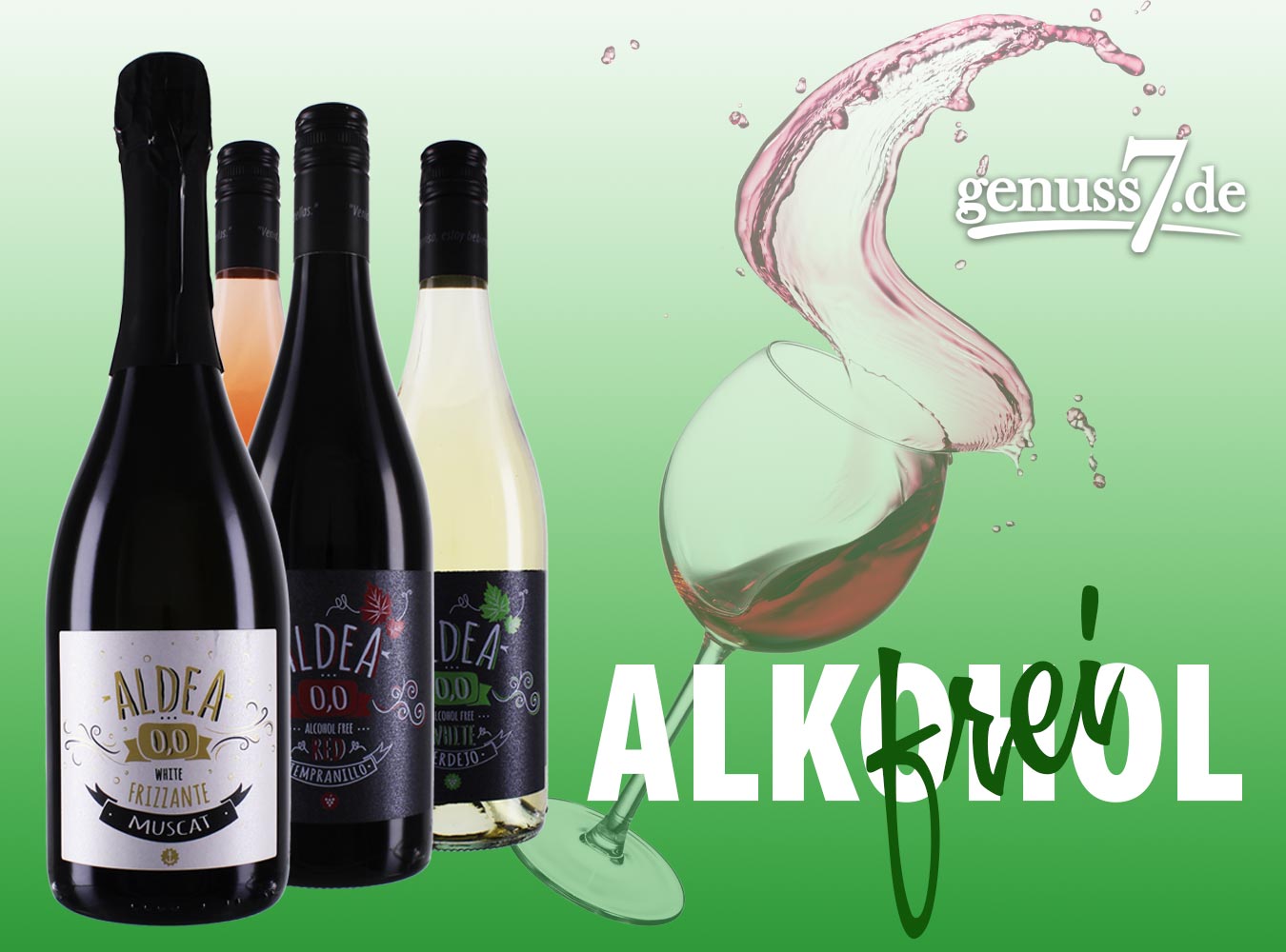 Aldea heißt die Reihe der alkoholfreien Weine aus Spanien