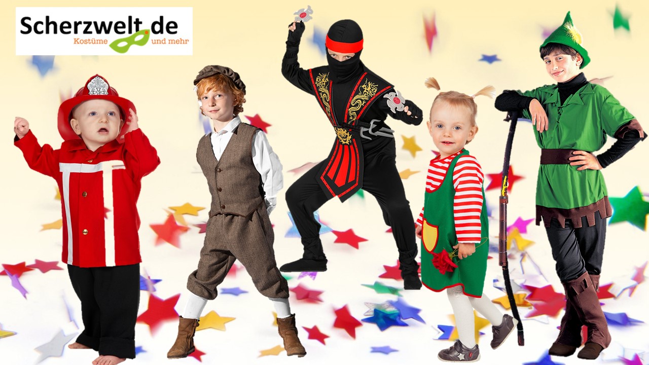 Der Kinderkarneval ist wieder da – die schönsten Verkleidungen