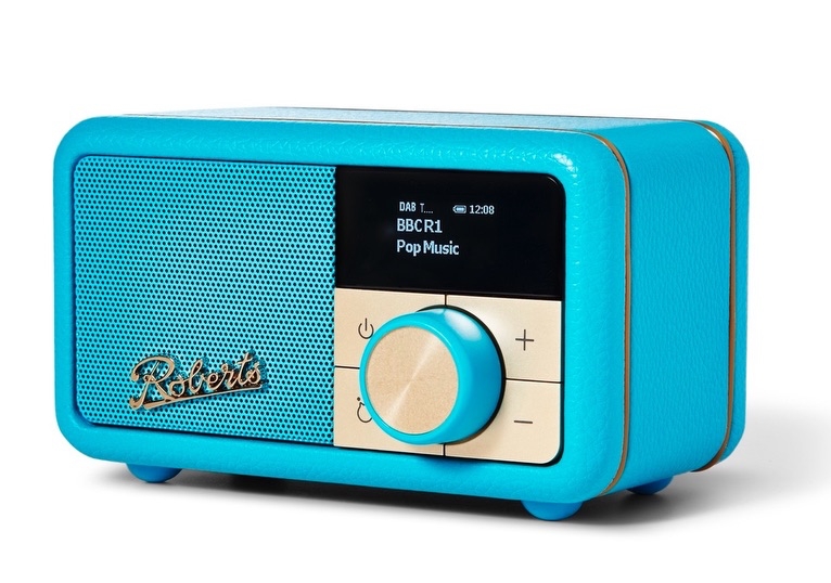 Roberts Radio Revival Petite: kompakter Speaker nun auch in knalliger Farbe Electric Blue