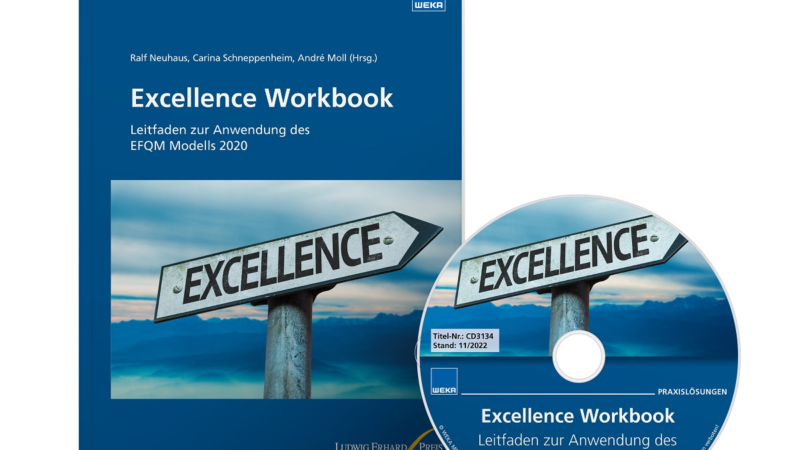 Das Excellence Workbook: ein Lehr-, Lern- und Arbeitsbuch zur Anwendung des EFQM Modells 2020