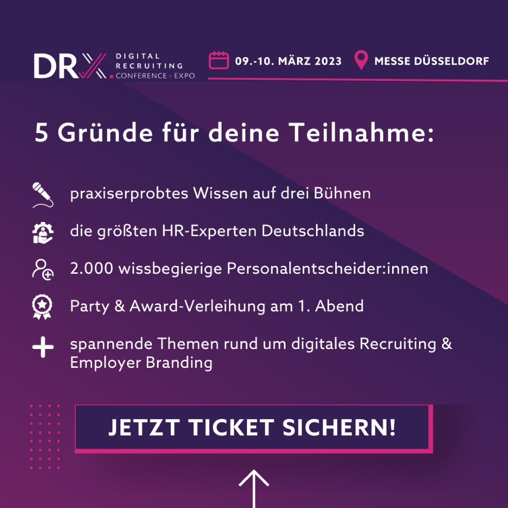 DRX – Die besten Mitarbeiterer finden, gewinnen & halten