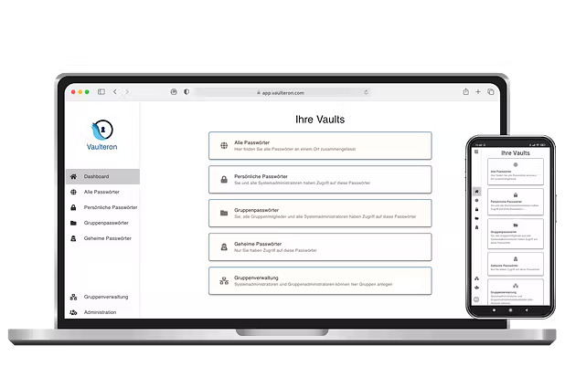Open-Source Passwort-Manager für Unternehmen: Vaulteron