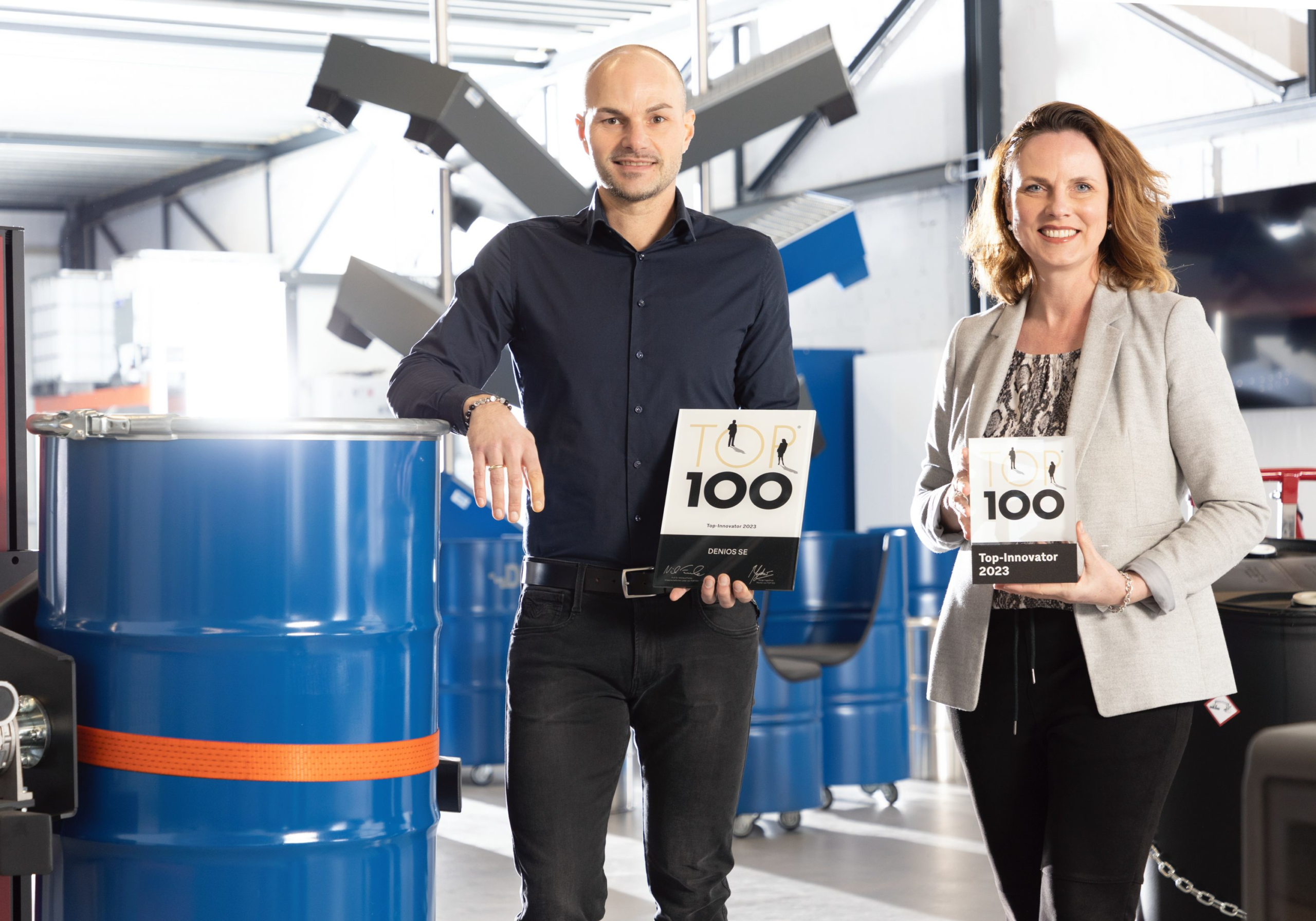 Innovations-Champions: DENIOS erhält erneut TOP 100-Siegel