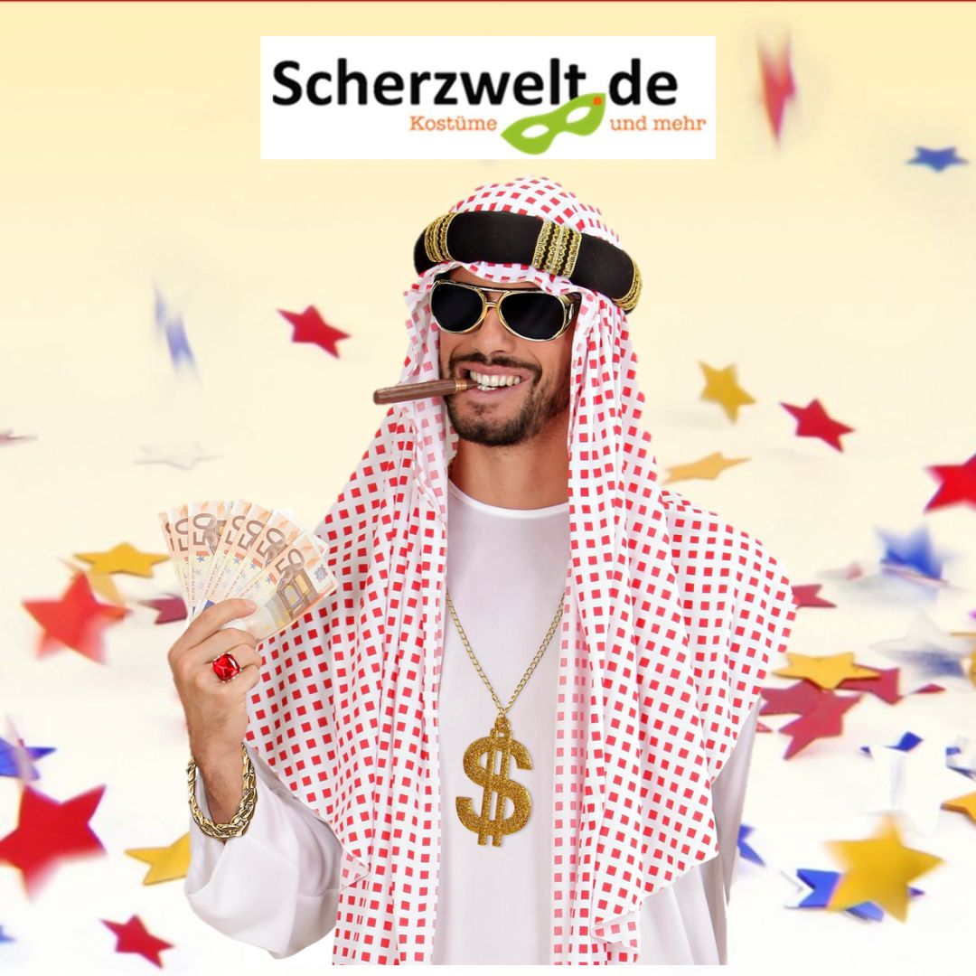 Einmal Scheich sein – im Karneval ist alles möglich