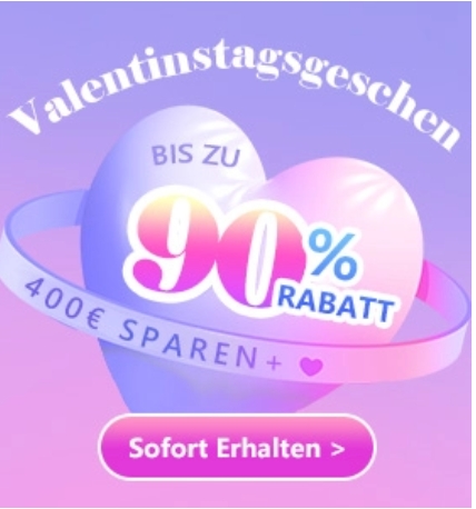 Leawo 2023 Valentinstag Angebot mit Tiefstpreisen – bis zu 90% Rabatt auf Online Video Downloader, All-in-1 Bundle usw.