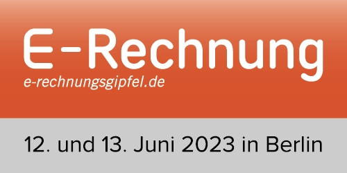 E-Rechnungs-Gipfel in Berlin: Vormerken und Mitgestalten