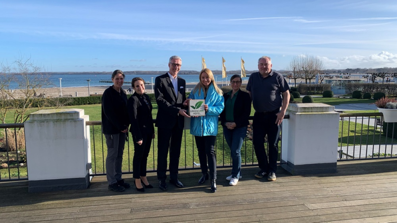 Erste GreenSign Hotel-Zertifizierung für das ATLANTIC Grand Hotel Travemünde
