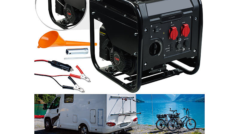 revolt Benzin-Inverter-Generator BIG-275