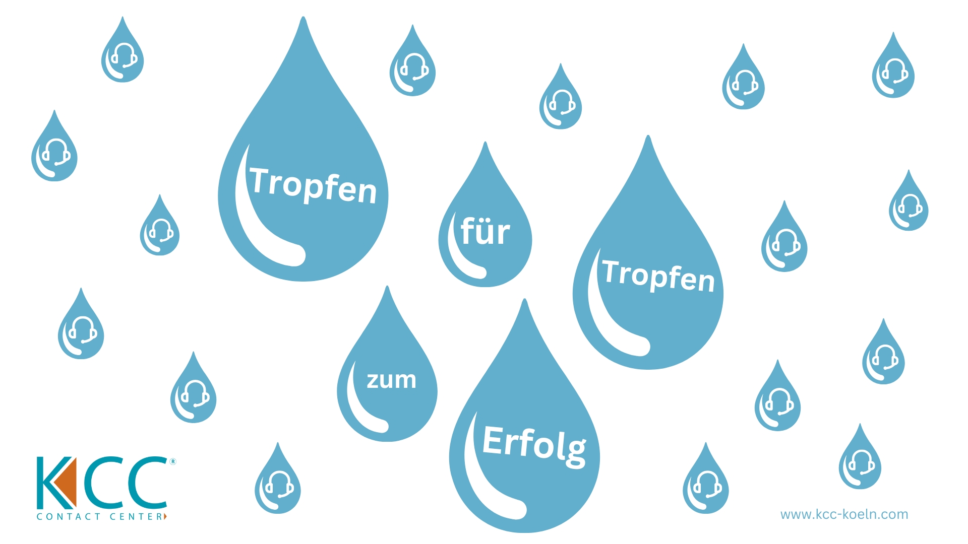 Kundenakquise „Tropfen für Tropfen zum Erfolg“