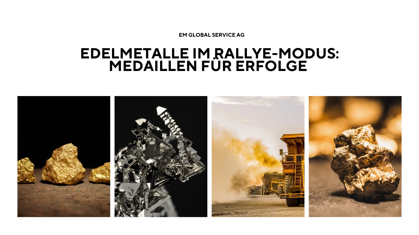 Edelmetalle im Rallye-Modus: Medaillen für Erfolge