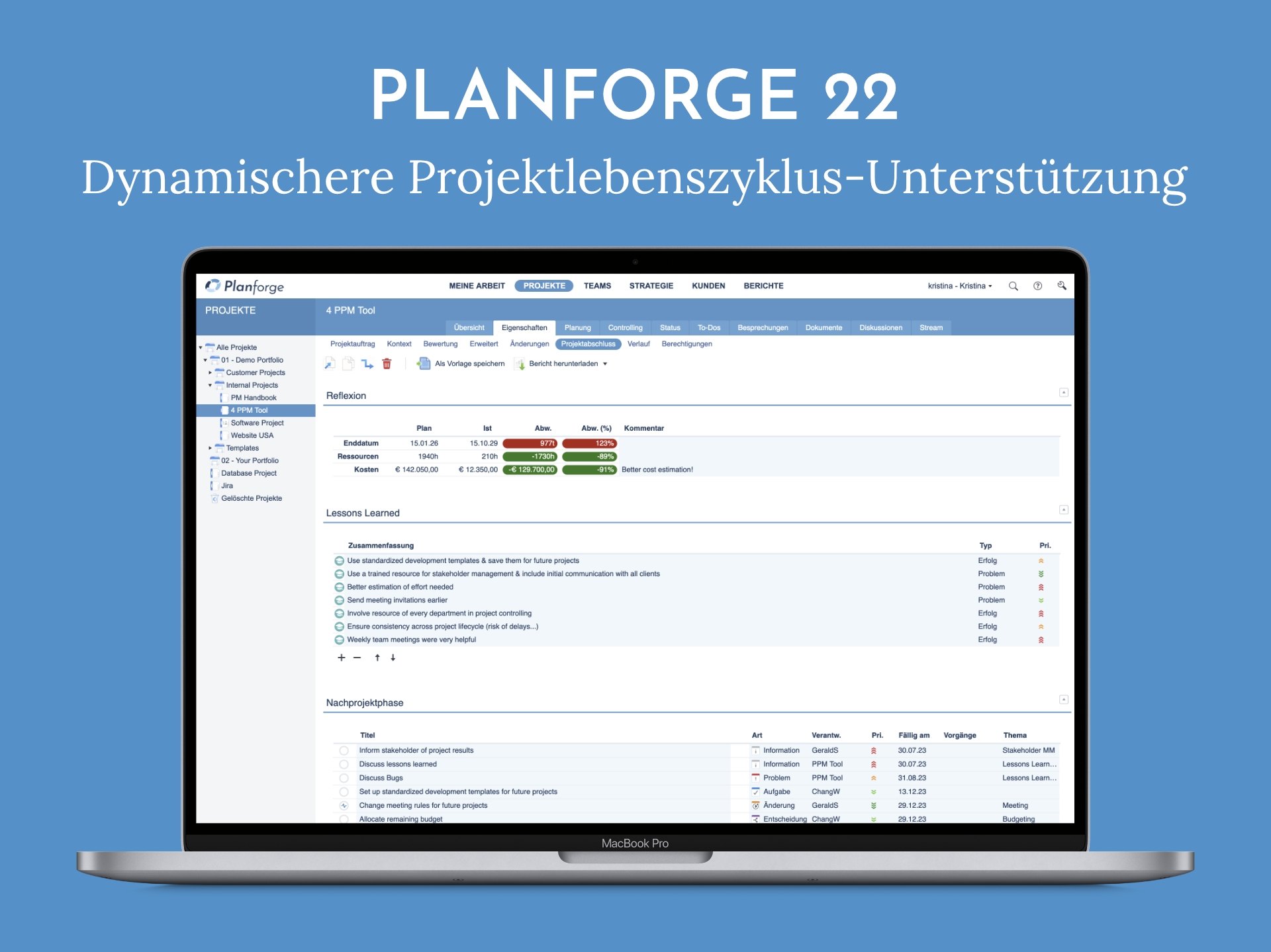 ONEPOINT stellt mit Planforge 22 die nächste Generation der Projektlebenszyklus-Unterstützung vor