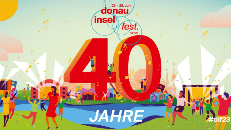 40 Jahre Donauinselfest: #momentewiediese ist das Motto zum Jubiläum
