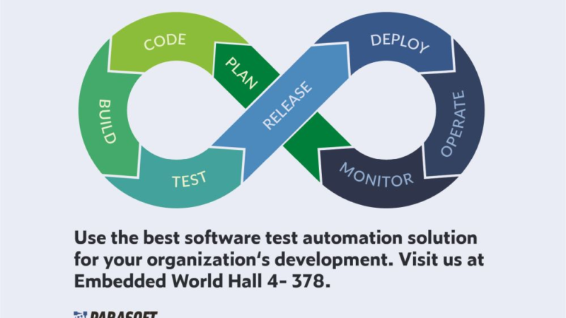 Parasoft auf der embedded world: H4.378