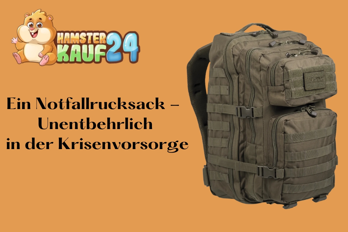 Ein Notfallrucksack – Unentbehrlich in der Krisenvorsorge