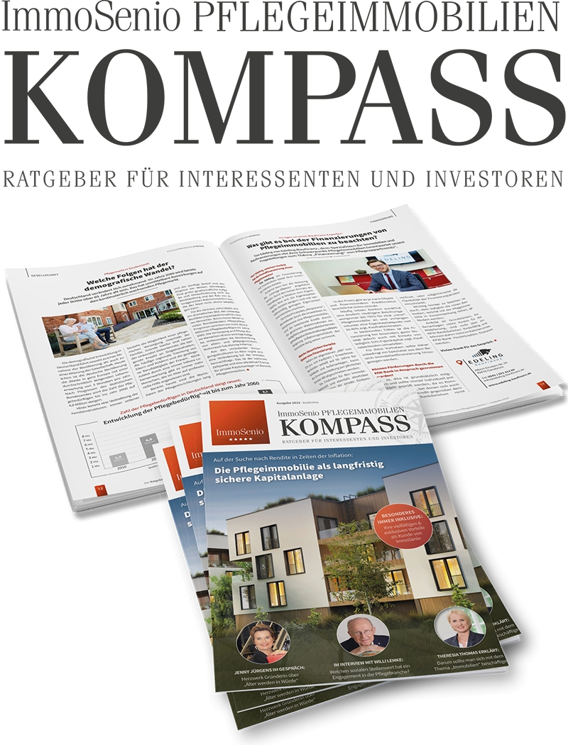 Der ImmoSenio PflegeimmobilienKOMPASS