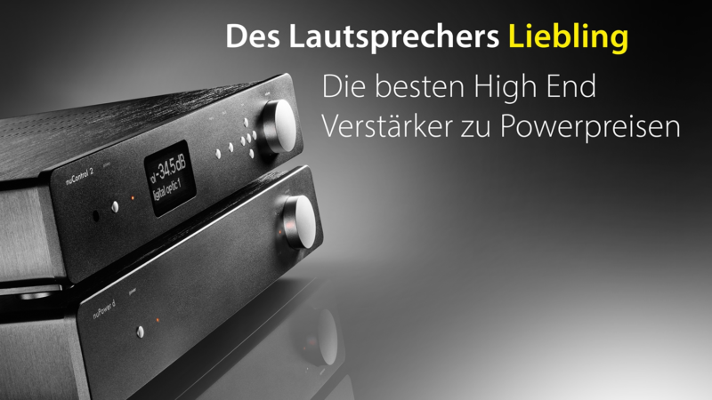 Nubert Verkaufsaktion: High-End-Verstärker zu Powerpreisen