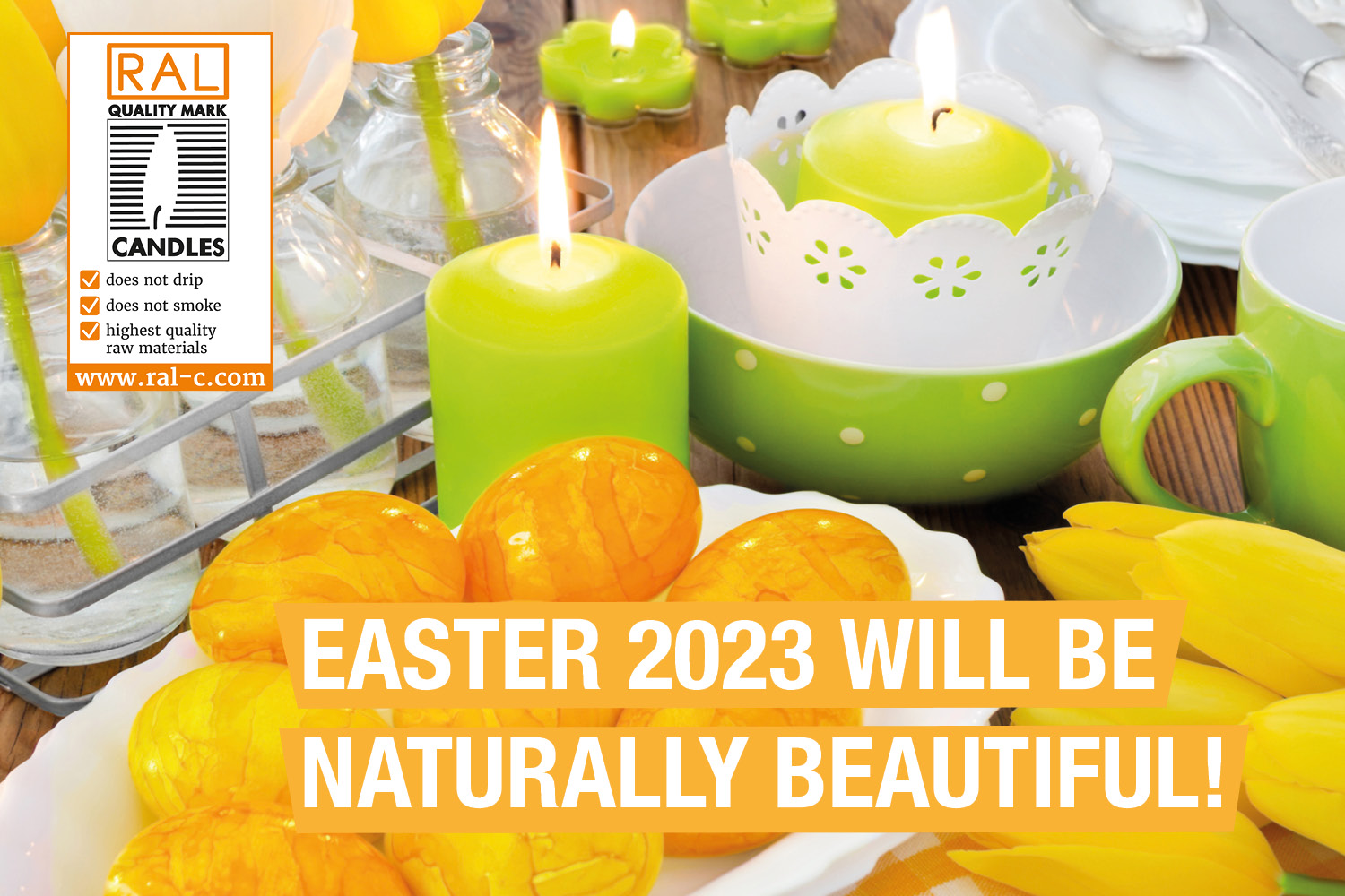 Easter 2023 will be naturally beautiful