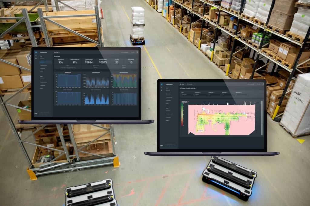 MiR stellt neue cloudbasierte Software zur Optimierung von Roboterflotten vor