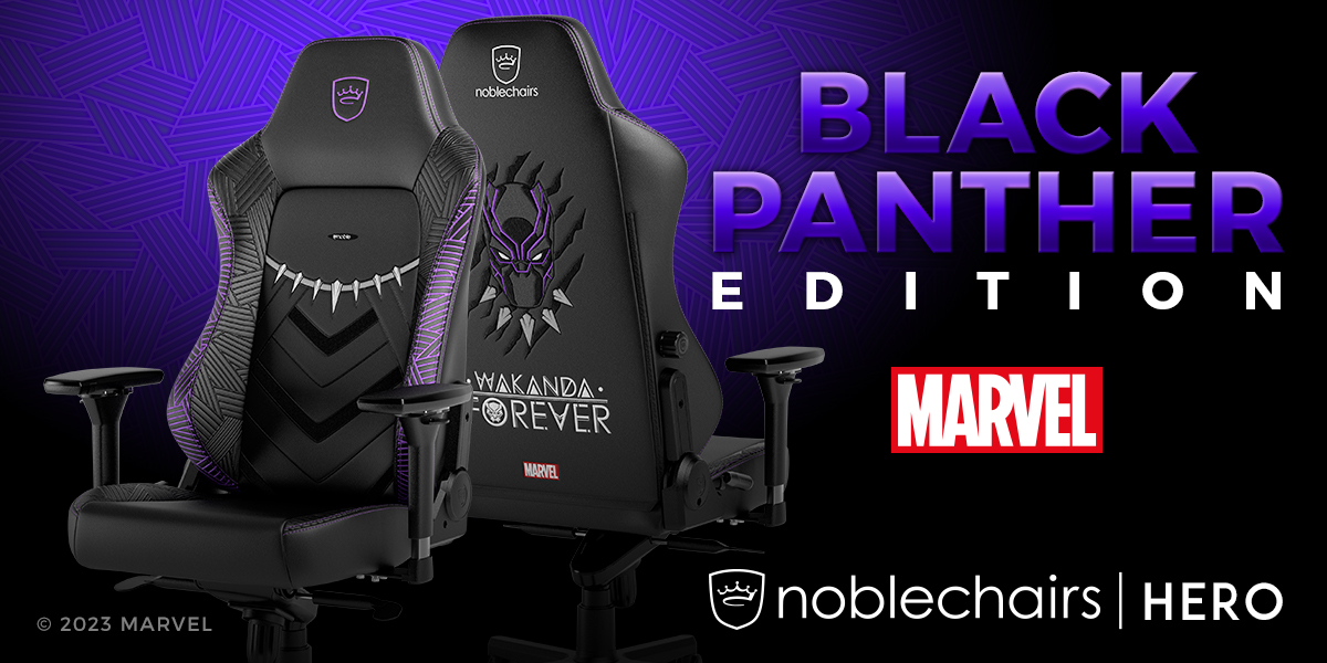 noblechairs HERO – Black Panther Edition